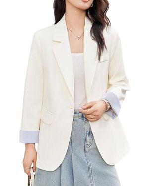 Bossy Chic Blazer - White