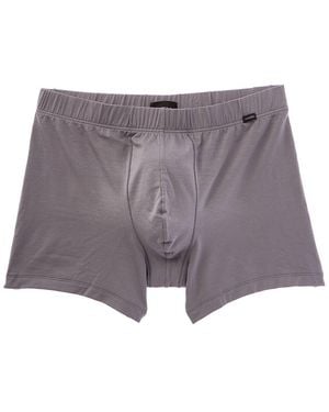 Hanro Harry Silk-Blend Boxer Brief - Purple