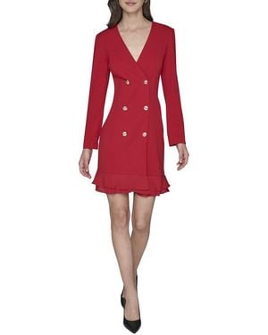 KARL LAGERFELD Double Dress - Red