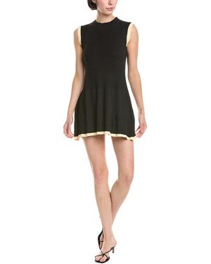 Madison Miles Mini Dress - Black