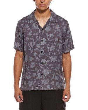 Rag & Bone Alan Printed Shirt - Gray