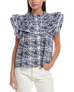 Ro's Garden Denver Top - Blue