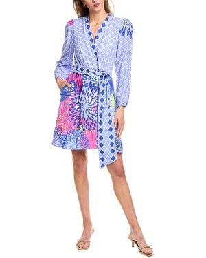 Garrie B Midi Dress - Blue