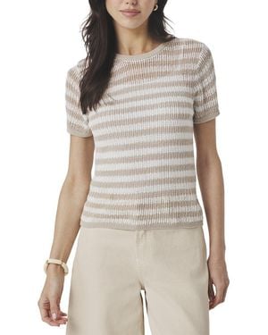 Splendid Yasmine Linen-Blend Sweater - Gray