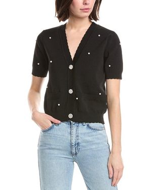NVLT Cardigan Jumper - Black