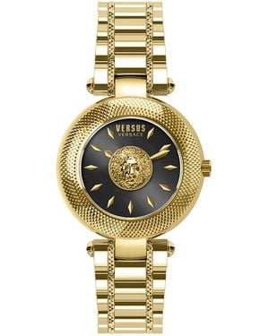 Versus Versus By Versace Brick Lane Watch - Metallic