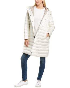 Herno Metallic Cashmere & Silk-blend Jacket - Natural