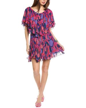 Isabel Marant Isabel Marant E'Toile Ameilia Midi Silk Dress - Purple