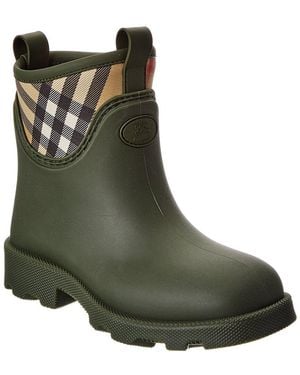 Burberry Marsh Rubber Bootie - Green