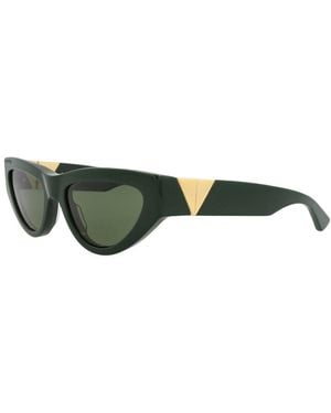Bottega Veneta Bv1176S 55Mm Sunglasses - Green