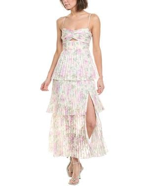 Astr Emmi Maxi Dress - Pink