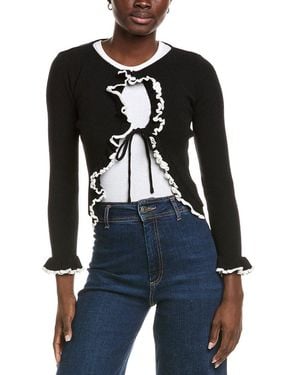 Madison Miles Woven Top - Black