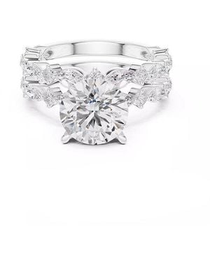 Lab Grown Diamonds 14K 3.85 Ct. Tw. Lab-Grown Diamond Ring - White