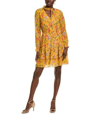 Nanette Lepore Midi Dress - Yellow