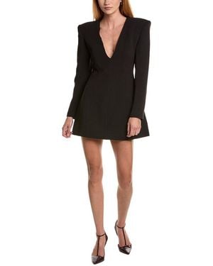 Bardot Olivia Structured Mini Dress - Black
