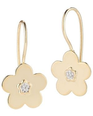 Reiss 14K 0.04 Ct. Tw. Diamond Earrings - Natural