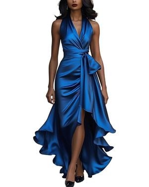 VERA DOLINI Maxi Dress - Blue