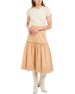 A.L.C. Louisa Midi Skirt - Multicolor