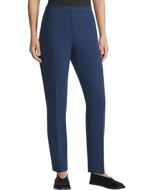 Lafayette 148 New York Clinton Ankle Pant - Blue