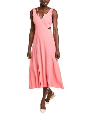 BOSS Dibea Midi Dress - Pink