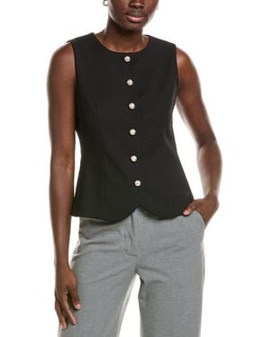 Marc Cain Knit Wool-Blend Vest - Black
