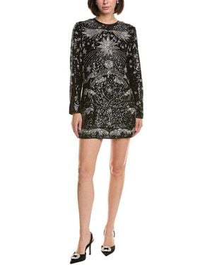 AllSaints Nouska Beaded Shift Dress - Black