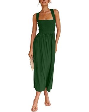 CAMILA BLANCO Maxi Dress - Green