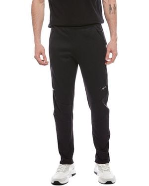 Off-White c/o Virgil Abloh Off- Diagonal Sport Sweatpant - Black