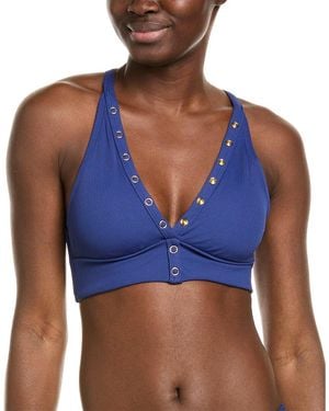 Robin Piccone Amy Halter Top - Blue