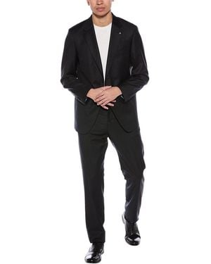 Scotch & Soda 2Pc Wool Modern Fit Suit - Black