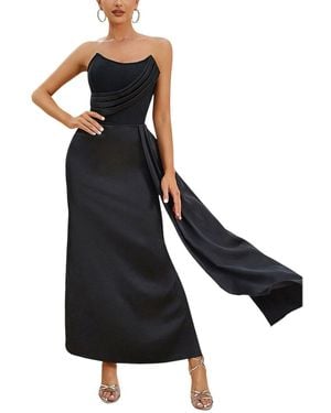 BELLA DESERT Maxi Dress - Black