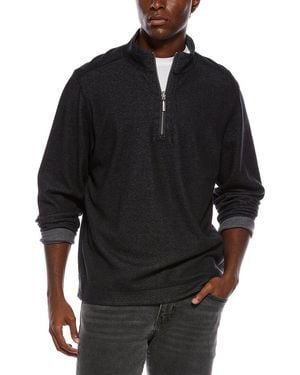Tommy Bahama Flipview 1/2-Zip Pullover - Black