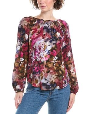 Bella Dahl Raglan Top - Red