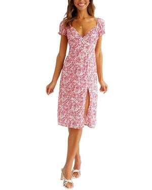 ENJOY PETRA Mini Dress - Red