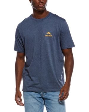 Tommy Bahama Rye Of The Tiger T-Shirt - Blue