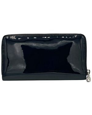 McQueen Leather Wallet - Black