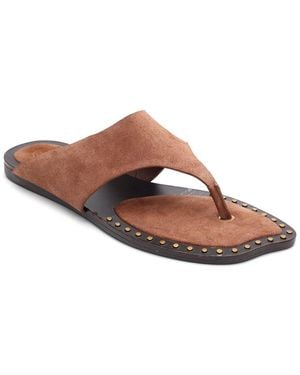 Ash Genius Suede Sandal - Brown