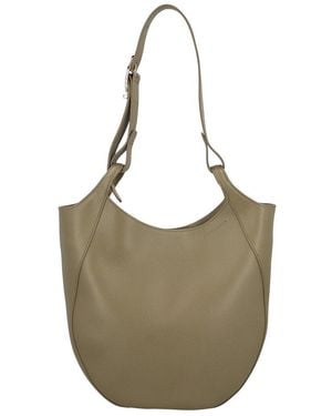 Longchamp Le Foulonne Leather Hobo Bag - Green