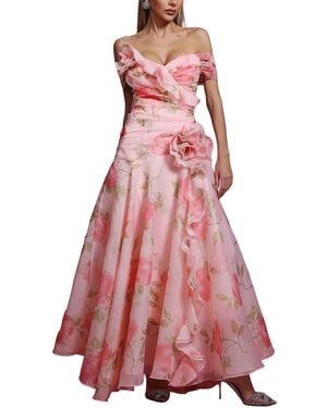 BELLA DESERT Maxi Dress - Pink