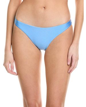 MILLY Gloss Bikini Bottom - Blue