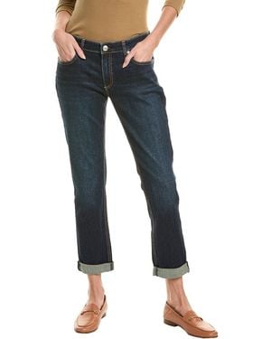 Rag & Bone Dre Carmen Low-Rise Slim Boyfriend Jean - Blue