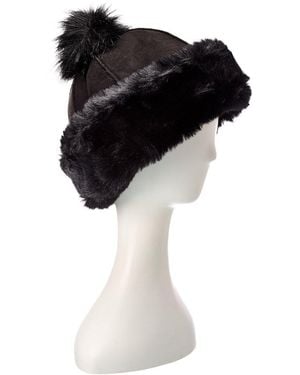 Surell Accessories Cuff Hat - Black