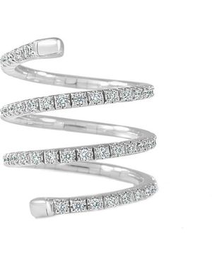Sabrina Designs 14K 0.90 Ct. Tw. Diamond Flexible Ring - White