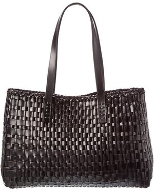 Dragon Diffusion Salvage Leather Shoulder Bag - Black