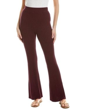 Ba&sh Juston Wool-Blend Pant - Red