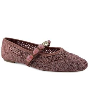 Kenneth Cole Zeta Stones Flat - Brown