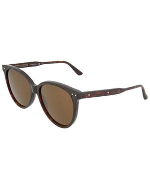 Bottega Veneta Bv0119s 55mm Sunglasses - Brown