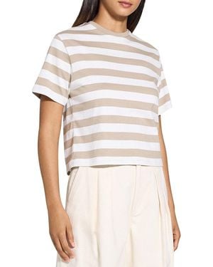 Theory Boxy Crew T-Shirt - White
