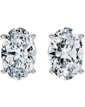 Lab Grown Diamonds 14k 2.00 Ct. Tw. Lab-grown Diamond Studs - Blue