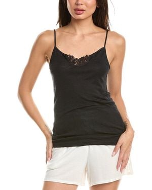Hanro Wool & Silk-Blend Camisole - Black